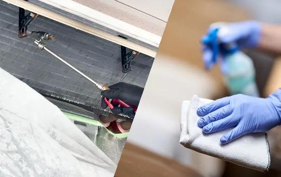 徹底洗浄された水回り設備